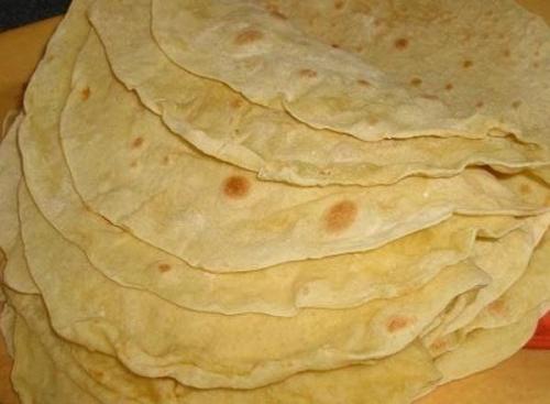 Армянский лаваш.  Ингредиенты: