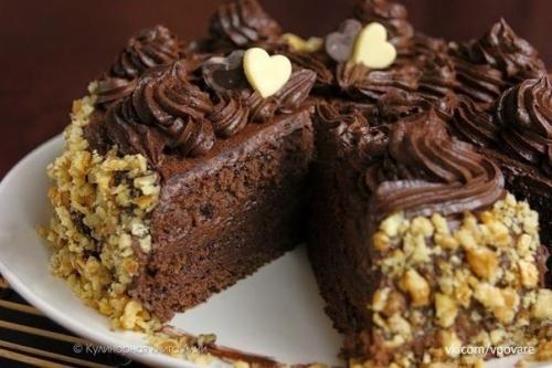 Шоколадный торт по госту. 01