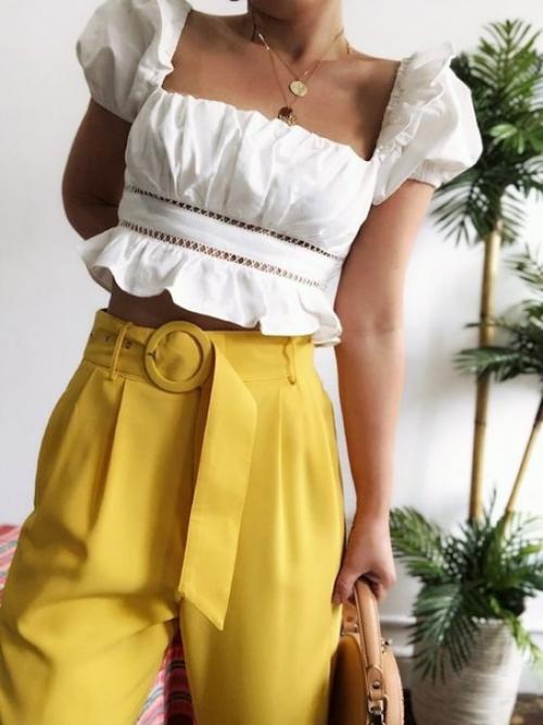 Нет ничего актуальней в летнее время года, чем белый топ. 05