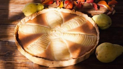 Пирог Груши в Миндальном Креме. 05 Пирог Груши в Миндальном Креме. 05