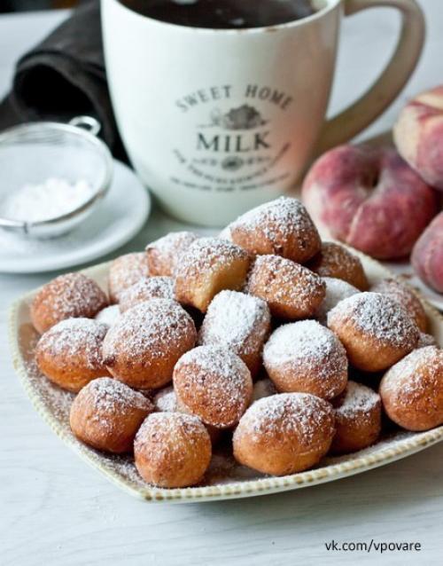 Ворожные пончики на скорую руку.