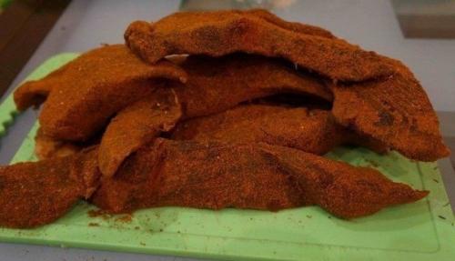 Вкусное вяленое мясо. 07