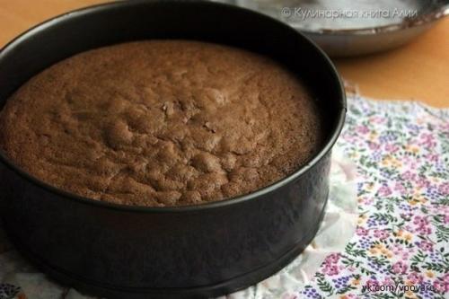 Шоколадный торт по госту. 04