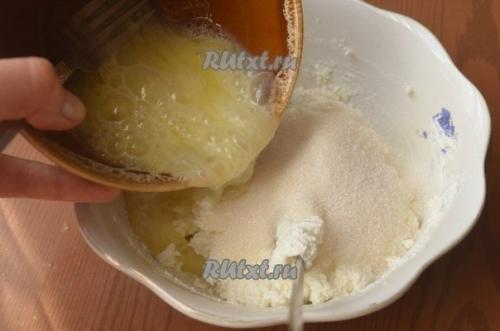 Творожный пирог с вишней. 04 Творожный пирог с вишней. 04