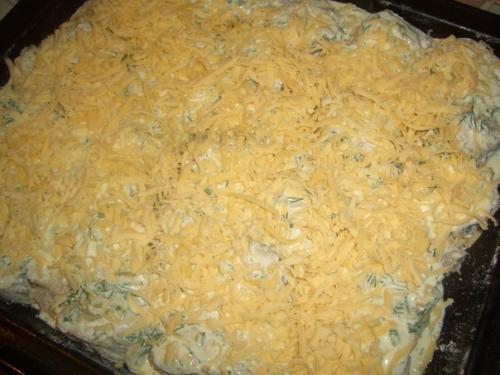 Рыба, запеченная со сметаной и сыром. 05 Рыба, запеченная со сметаной и сыром. 05