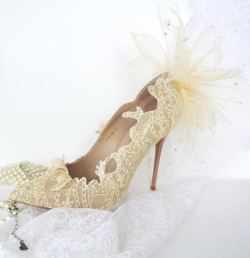 Декор свадебных туфелек. 08