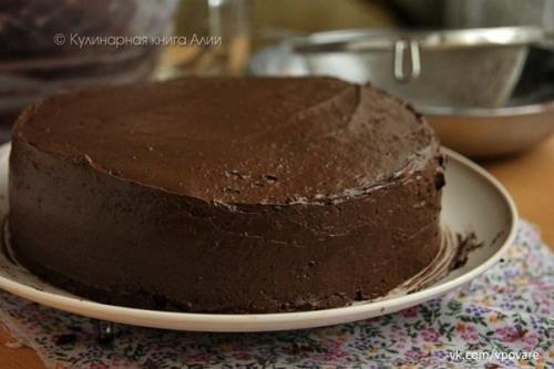 Шоколадный торт по госту. 06
