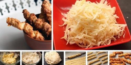 Сырные палочки к супу. 01