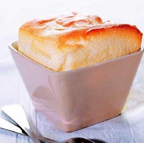 Творожное суфле с кусочками фруктов: фитнес - вкуснятина!