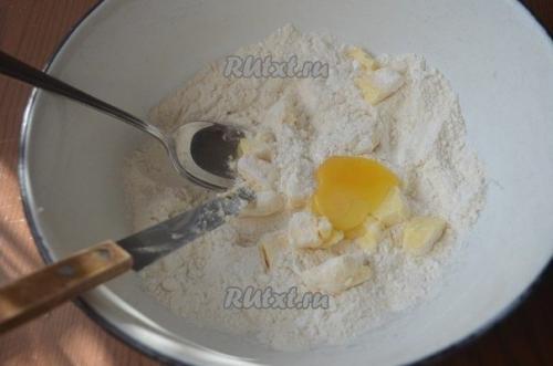 Творожный пирог с вишней. 01 Творожный пирог с вишней. 01