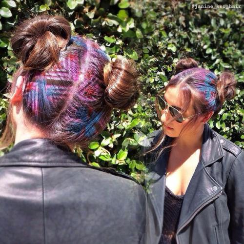 Граффити на волосах - новый тренд! 07