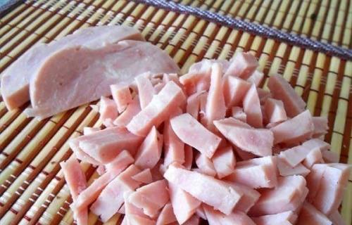 Паста с грибами и ветчиной. 04