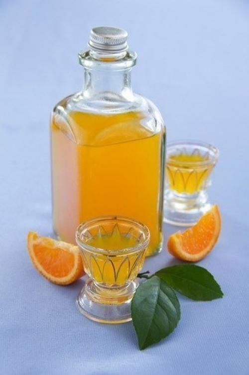 Вкусный мандариновый ликер. 01