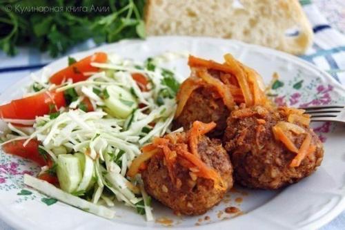 Тефтели с гречневой крупой. 08