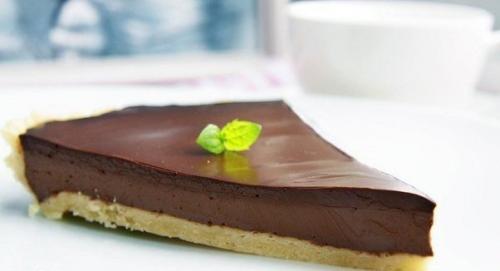 Вкусный шоколадный тарт невероятно. 05 Вкусный шоколадный тарт невероятно. 05