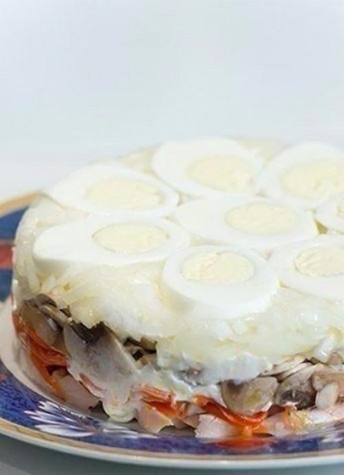 Топ - 5 вкусных слоеных салатиков. 02 Топ - 5 вкусных слоеных салатиков. 02