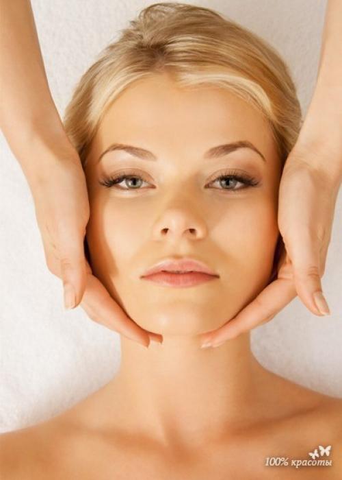 Натуральный скраб для лица.

