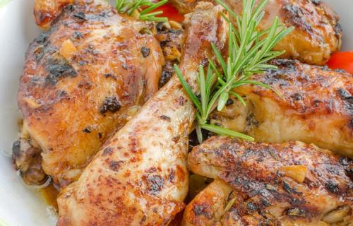 Курица в соевом соусе в духовке.