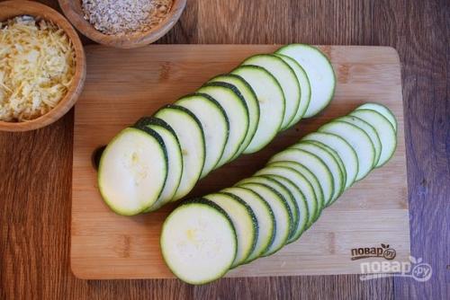 Кабачки в духовке с сыром и чесноком. 02 Кабачки в духовке с сыром и чесноком. 02