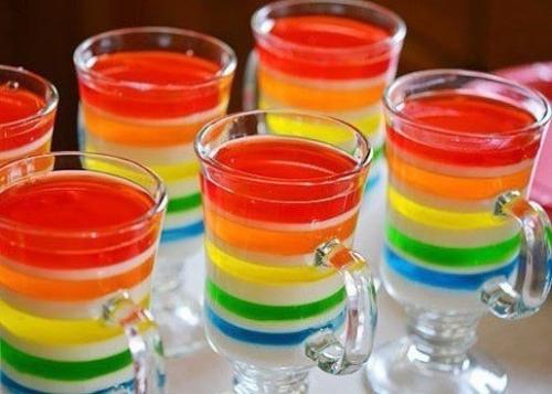 Желе. Разноцветное желе - что может быть красивее!