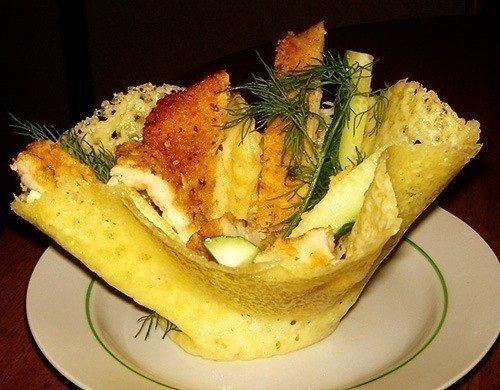 Сырные корзиночки.  Ингредиенты: 06 Сырные корзиночки.  Ингредиенты: 06