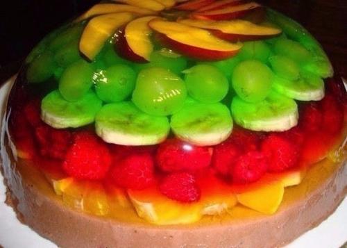 Желе. Разноцветное желе - что может быть красивее!