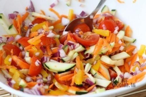 Куриный стейк с овощами. 02