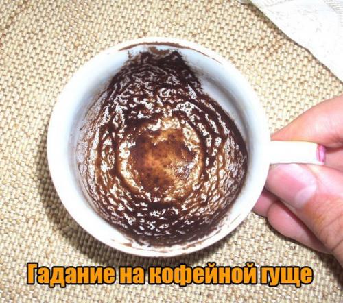 Гадание на кофейной гуще толкование символов.


