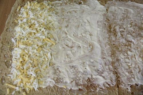 Рулет из лаваша с печенью трески. 01 Рулет из лаваша с печенью трески. 01