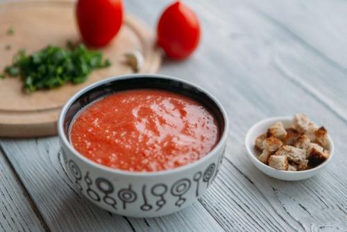 Холодный суп гаспачо. 05