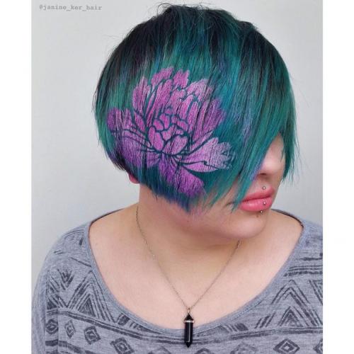 Граффити на волосах - новый тренд! 06