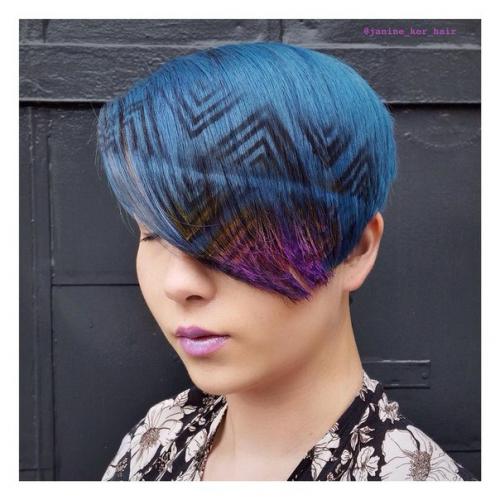 Граффити на волосах - новый тренд! 05