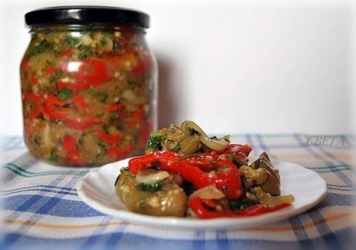 Баклажаны маринованные под Грибы. Баклажаны маринованные под Грибы.