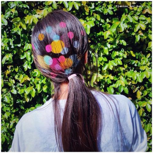 Граффити на волосах - новый тренд! 01