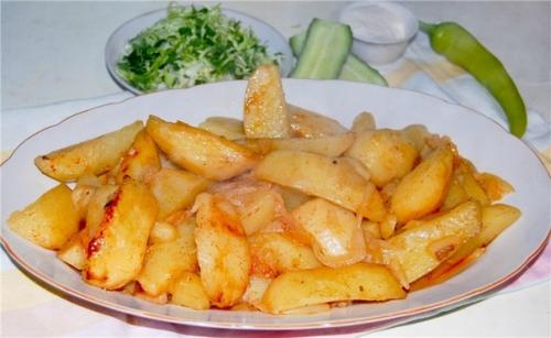 Рёбра свиные с картофелем в рукаве. 04