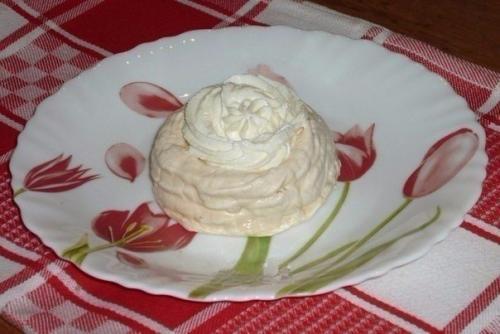 Белковые корзиночки с творожным кремом. 05 Белковые корзиночки с творожным кремом. 05