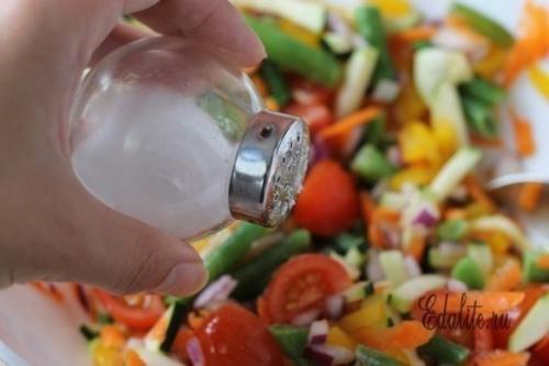 Куриный стейк с овощами. 04