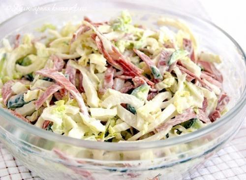 Топ - 6 салатов с пекинской капустой? 04