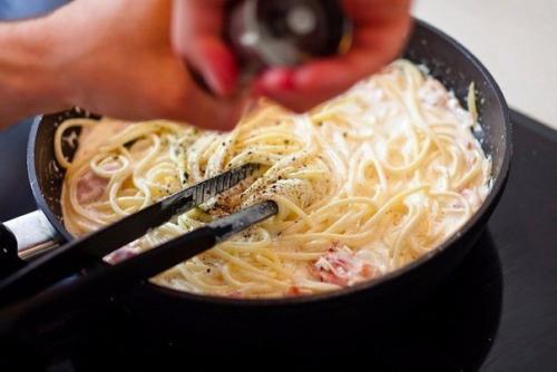 Паста Карбонара. Ингредиенты: Паста Карбонара. Ингредиенты: