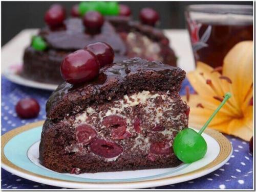 Торт Пьяная Вишня.