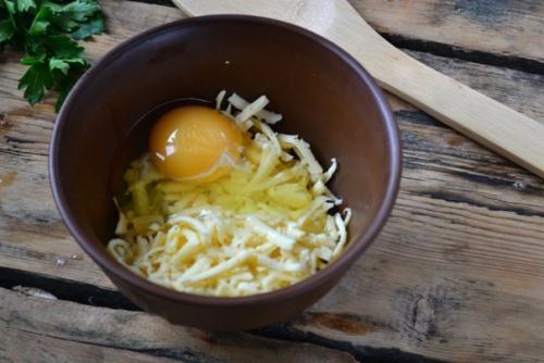 Картофельная запеканка. Ингредиенты: 01