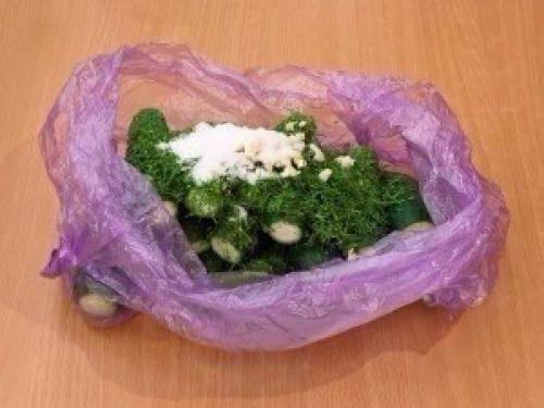 Малосольные огурцы без рассола. 05