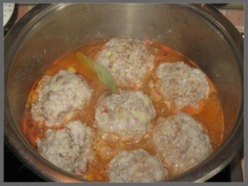 Тефтели в подливе.  Ингредиенты: 02 Тефтели в подливе.  Ингредиенты: 02