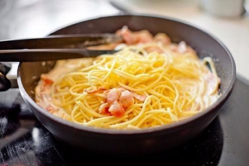 Паста Карбонара. Ингредиенты: 03 Паста Карбонара. Ингредиенты: 03