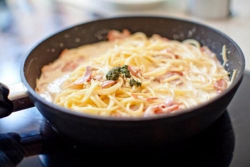 Паста Карбонара. Ингредиенты: 04 Паста Карбонара. Ингредиенты: 04