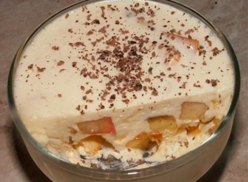 Сметанное желе с бананами. Сметанное желе с бананами.