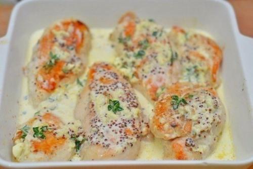 Куриное Филе в сливочном соусе. Куриное Филе в сливочном соусе.