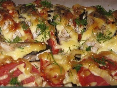 Карп, запеченный с овощами. 04 Карп, запеченный с овощами. 04