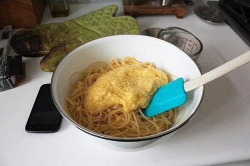 Спагетти а-ля карбонара. 04 Спагетти а-ля карбонара. 04