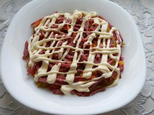 Салат Орхидея с чипсами. 04 Салат Орхидея с чипсами. 04